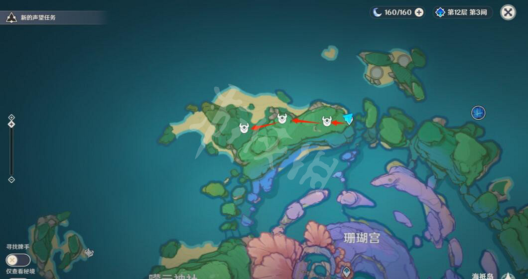 《原神》騙騙花哪裡多？3.4版本騙騙花採集路線