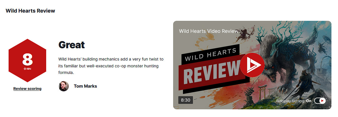 共鬥遊戲《狂野之心》M站均分80 IGN：媲美《怪獵》