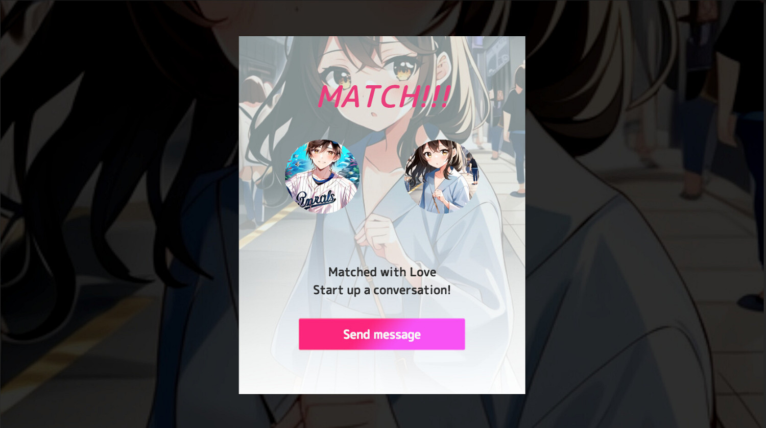 與AI生成的少女或者火車頭戀愛！《AInder》 上架Steam