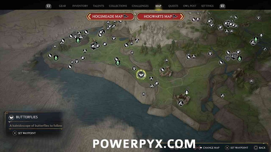 《霍格華茲的傳承》蝴蝶位置大全 蝴蝶寶箱位置在哪？