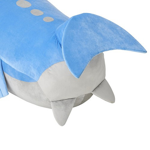 等身比例抱枕不來一個 寶可夢中心推出吼鯨王毛絨玩具