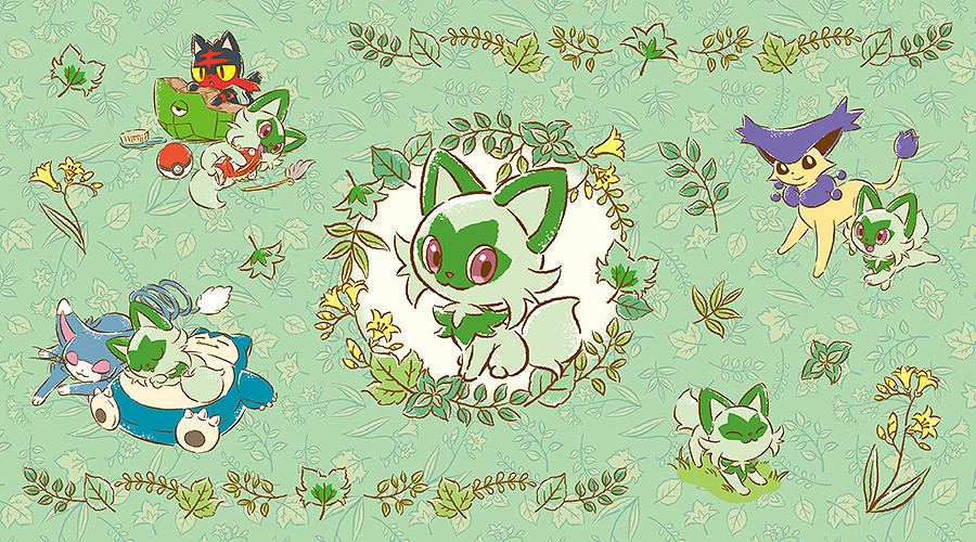 2月22日貓之日 寶可夢新花旦“新葉喵”主題周邊推出