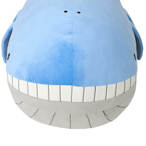 等身比例抱枕不來一個 寶可夢中心推出吼鯨王毛絨玩具