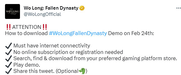 《臥龍:蒼天隕落》官方小Tips:教你下載最終Demo! 《臥龍:蒼天隕落》官方小Tips:教你下載最終Demo!