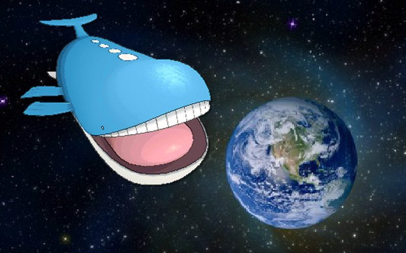 等身比例抱枕不來一個 寶可夢中心推出吼鯨王毛絨玩具