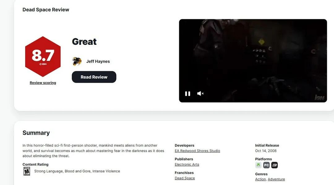 太空科幻恐怖遊戲的巔峰！《絕命異次元》系列發展史