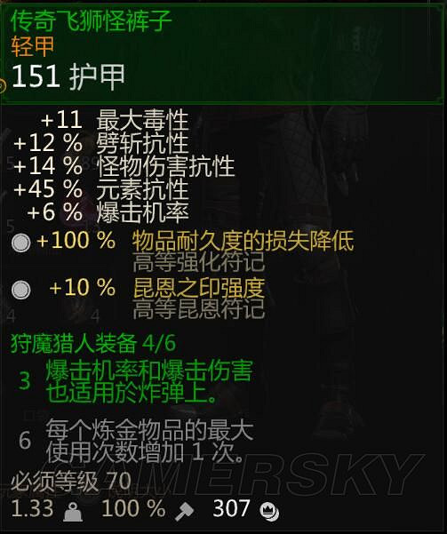 《巫師3次世代版》血與酒鍊金暴擊流詳解 怎麽搭配裝備? 《巫師3次世代版》血與酒鍊金暴擊流詳解 怎麽搭配裝備?