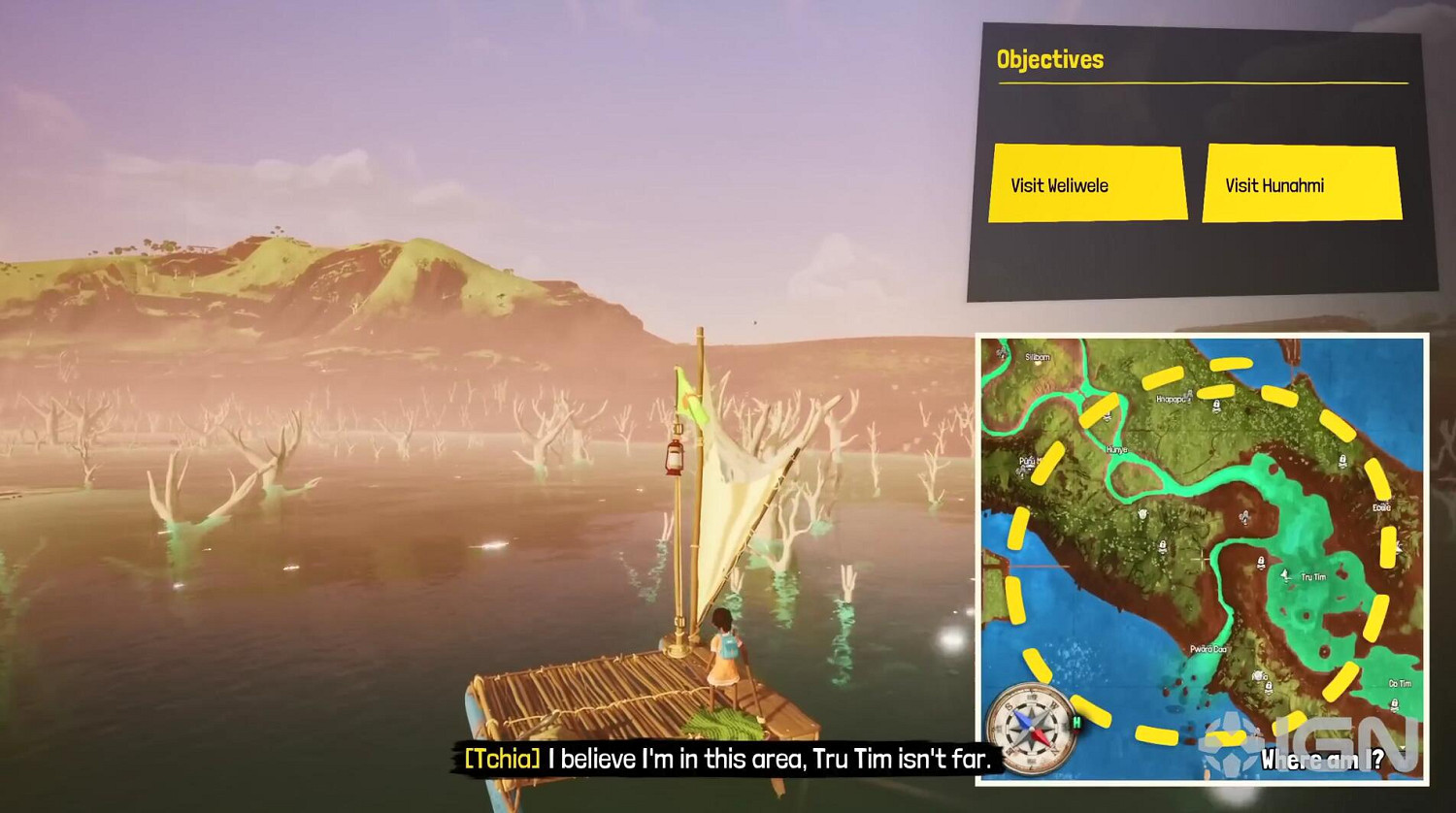 高自由度物理沙盒遊戲《Tchia》玩法展示 春季發售! 高自由度物理沙盒遊戲《Tchia》玩法展示 春季發售!