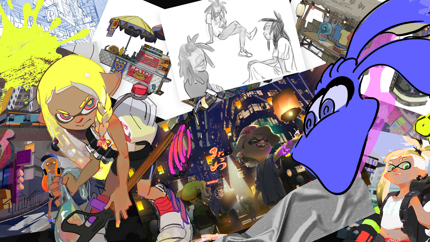 更多蠻頹鎮細節等你挖掘《斯普拉遁3》藝術設定集預覽