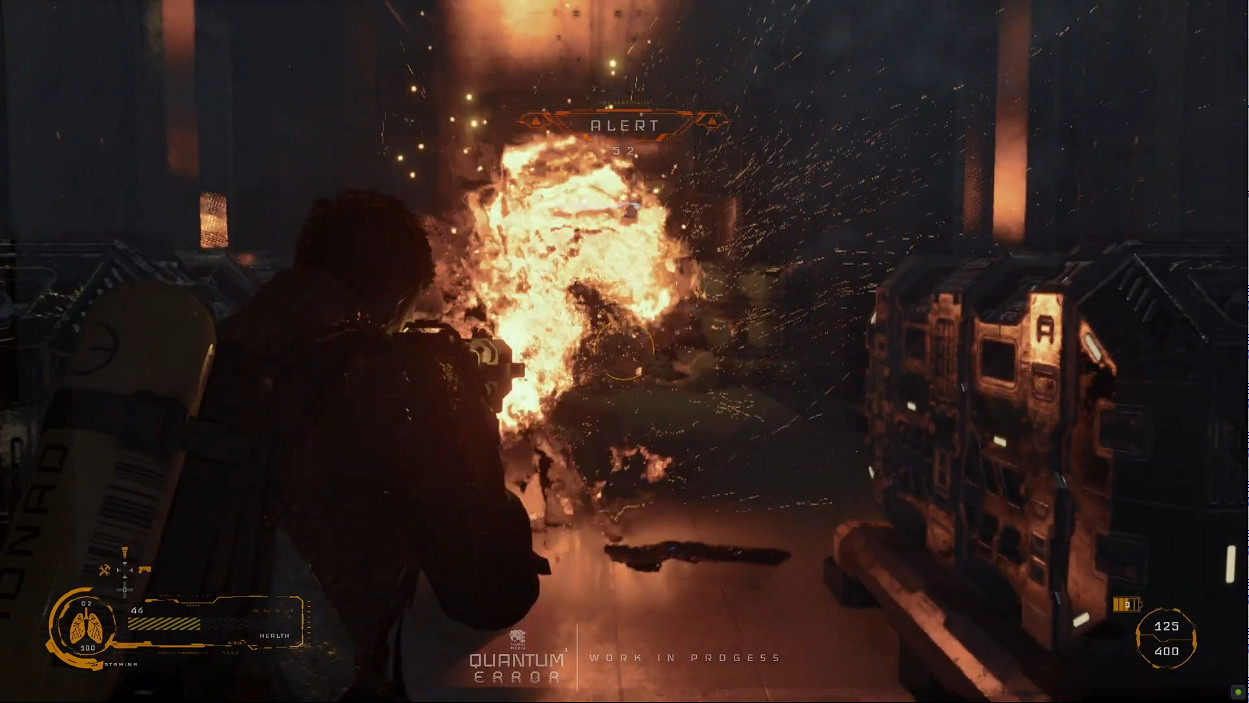 太空恐怖FPS《量子誤差》切換第三人稱視角實機展示 太空恐怖FPS《量子誤差》切換第三人稱視角實機展示