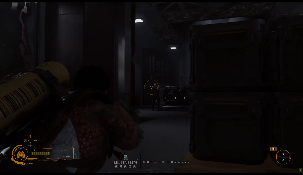 太空恐怖FPS《量子誤差》切換第三人稱視角實機展示 太空恐怖FPS《量子誤差》切換第三人稱視角實機展示