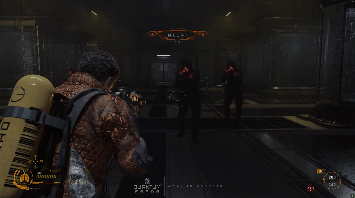 太空恐怖FPS《量子誤差》切換第三人稱視角實機展示 太空恐怖FPS《量子誤差》切換第三人稱視角實機展示