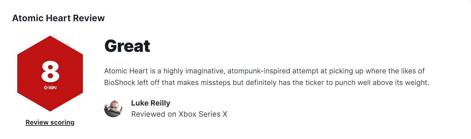 《原子之心》M站媒體評分75分！主角不討喜戰鬥很棒