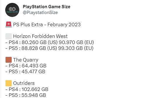 2月PS+二三檔會免遊戲大小：《西域禁地》高達99G