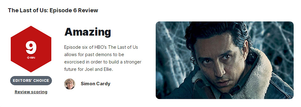 《最後生還者》第六集IGN9分好評!演技滿分劇本優秀 《最後生還者》第六集IGN9分好評!演技滿分劇本優秀