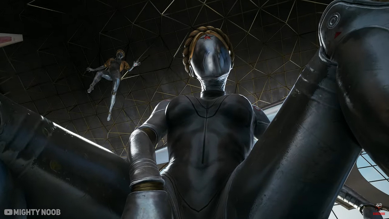 LSP狂喜！《原子之心》姐妹花“雙子舞伶”出場合集