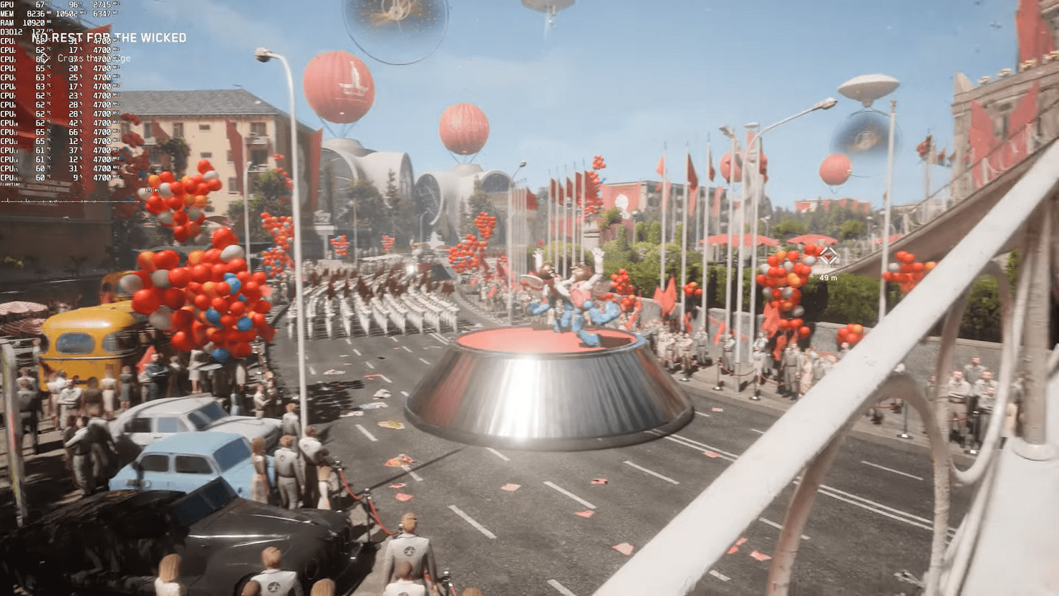 《原子之心》RTX 4090最高畫質測試 保持85幀以上