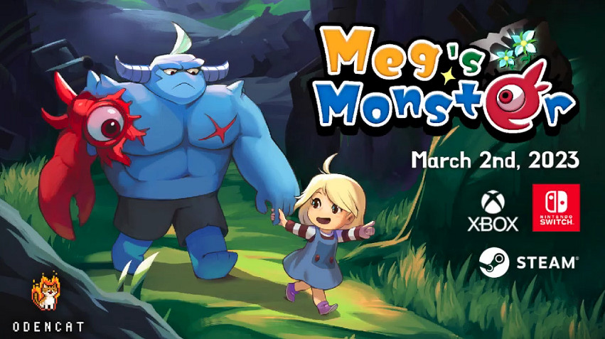 像素風RPG新作《梅格與怪物》發售日預告公開！