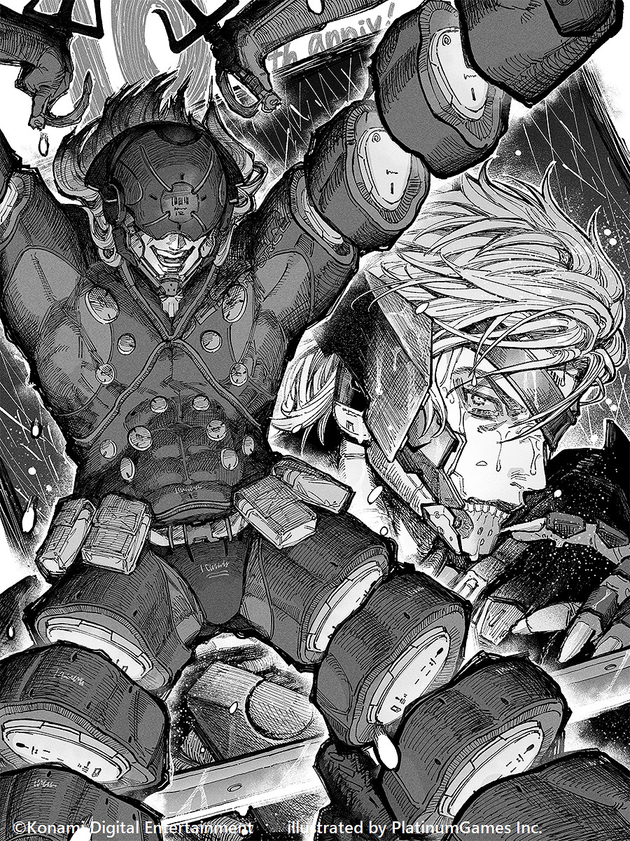 《潛龍諜影崛起 復仇》製作人感謝信 十周年藝術圖