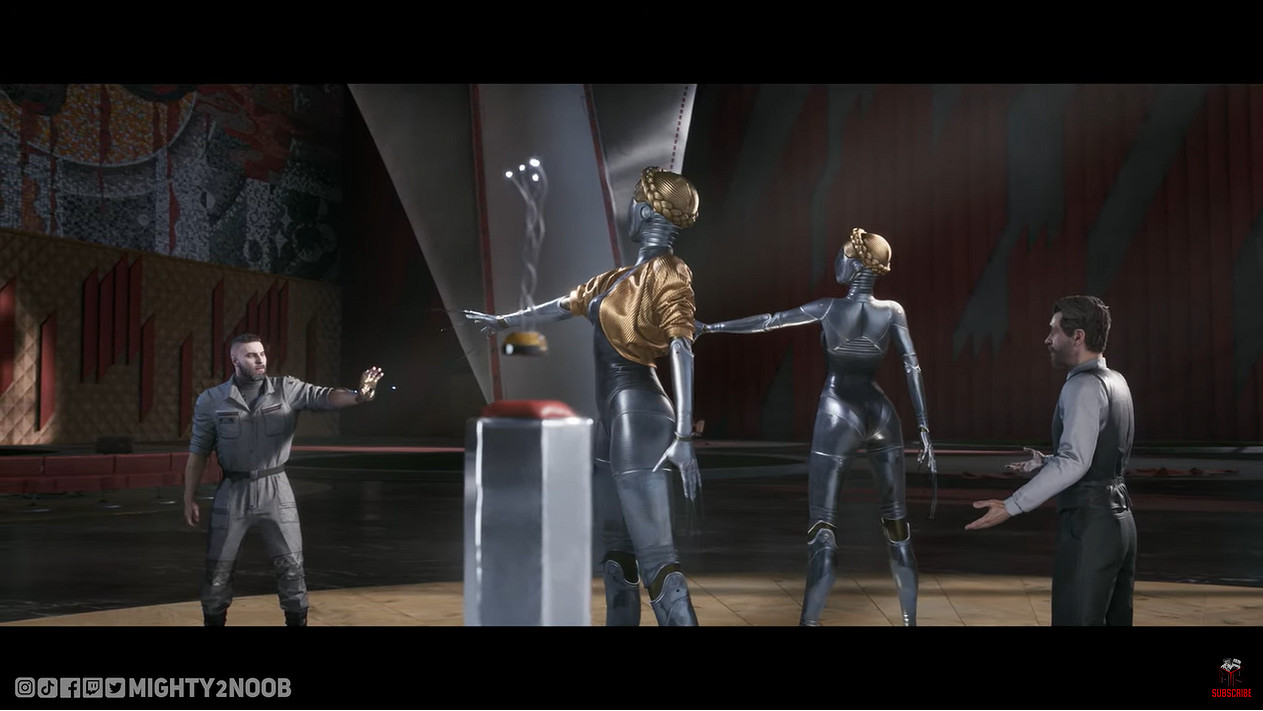 LSP狂喜！《原子之心》姐妹花“雙子舞伶”出場合集