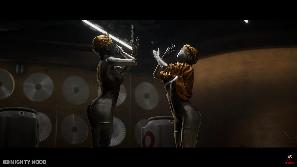 LSP狂喜！《原子之心》姐妹花“雙子舞伶”出場合集