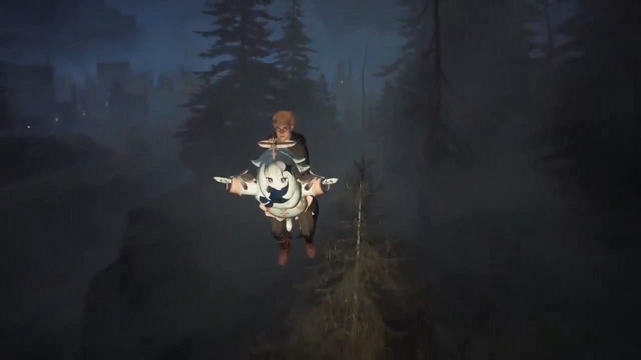 《霍格華茲之遺》 MOD：把飛天掃帚換成《原神》派蒙