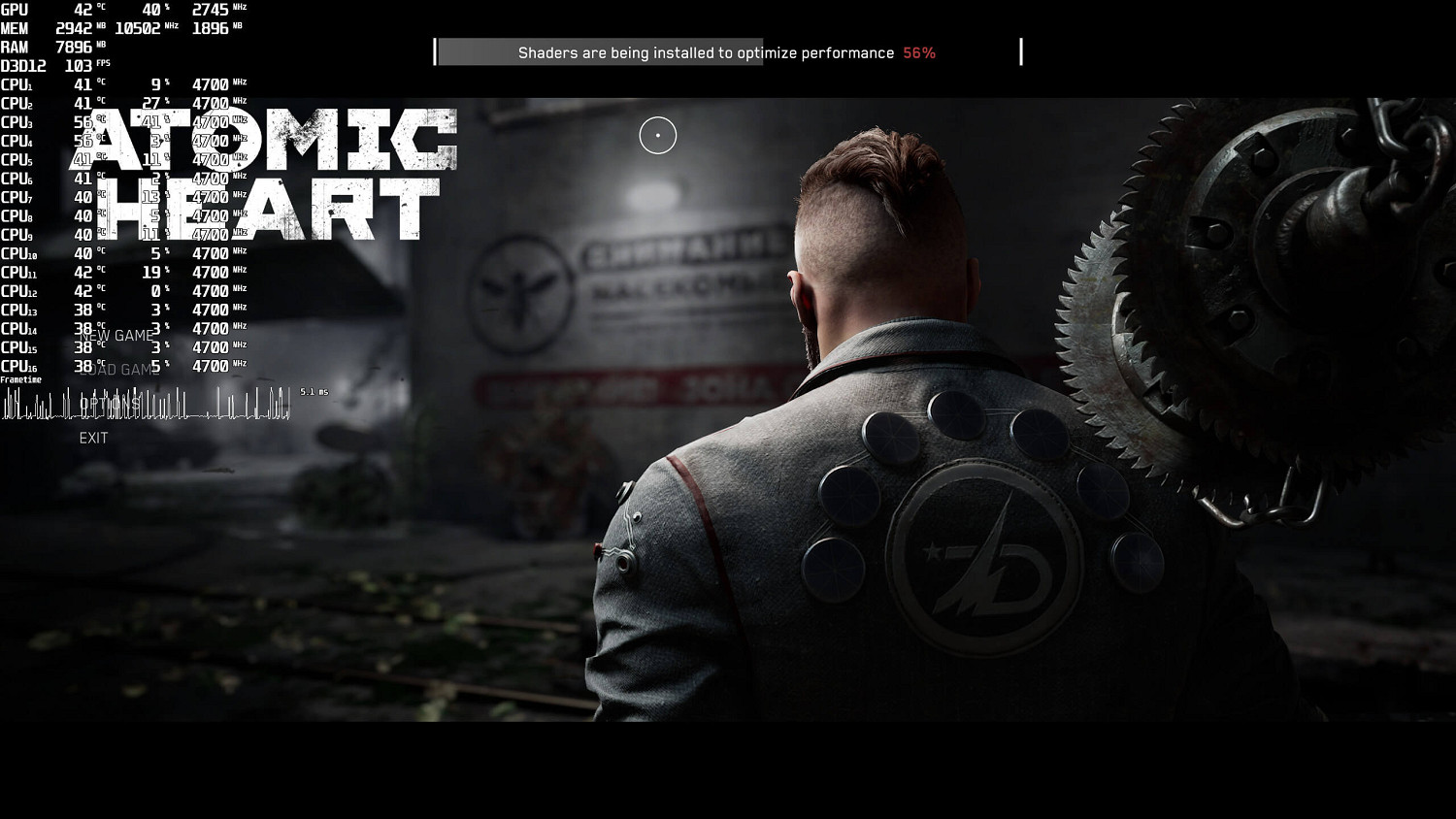 表現不錯！《原子之心》RTX 4090最高畫質在85幀以上