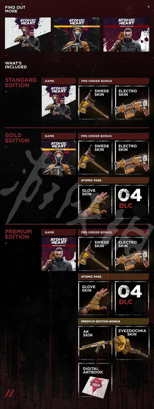 《原子之心》三個版本有什麽區別？版本區別一覽