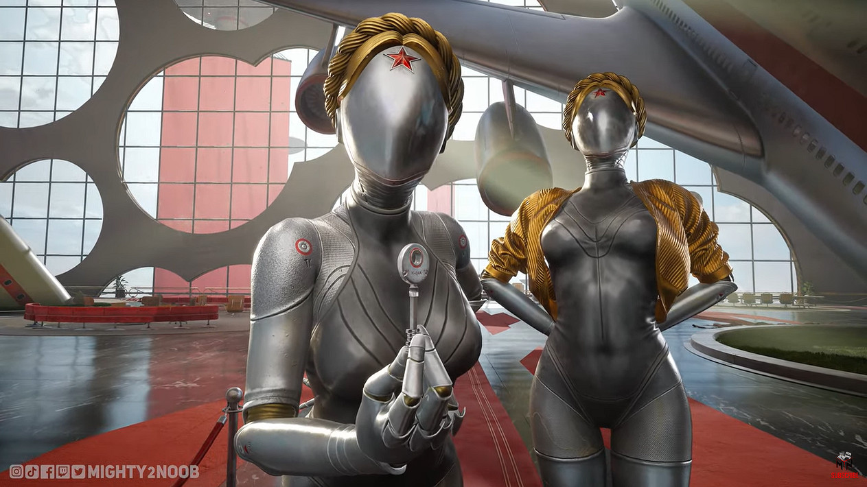 LSP狂喜！《原子之心》姐妹花“雙子舞伶”出場合集