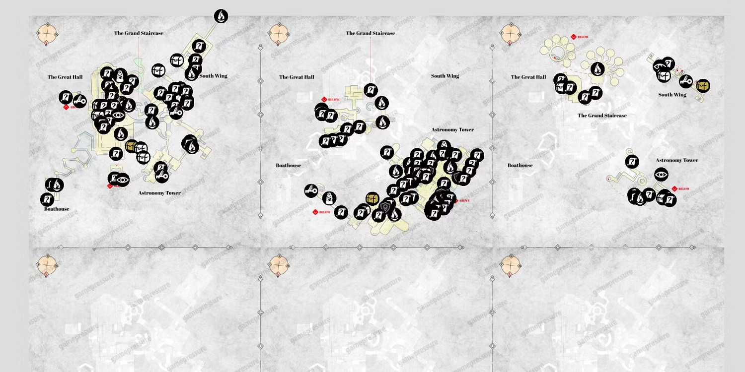 用愛發電!粉絲自製《霍格華茲之遺》可互動地圖 用愛發電!粉絲自製《霍格華茲之遺》可互動地圖