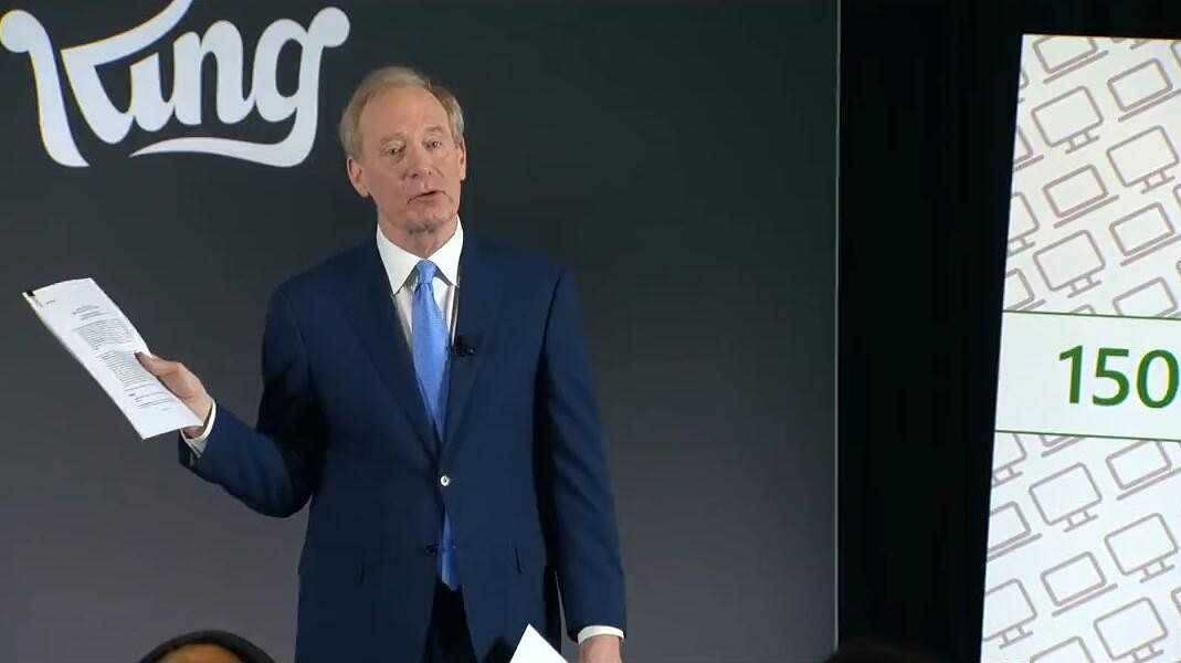 微軟總裁透露隨身攜帶最終協議:隨時隨地準備簽字! 微軟總裁透露隨身攜帶最終協議:隨時隨地準備簽字!