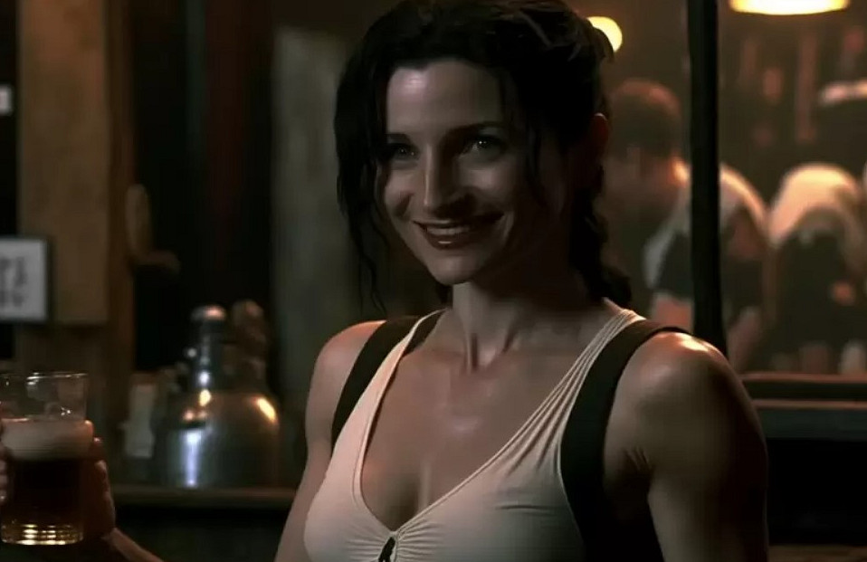 蒂法味兒太衝了!AI繪製80年代電影風《最終幻想7》 蒂法味兒太衝了!AI繪製80年代電影風《最終幻想7》