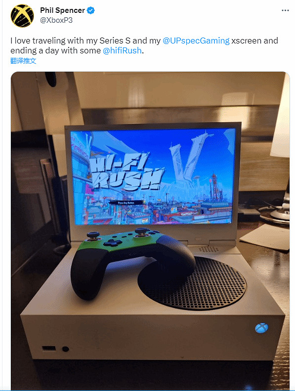 斯賓塞帶著XSS出差:便攜屏設備玩《HIFI Rush》! 斯賓塞帶著XSS出差:便攜屏設備玩《HIFI Rush》!