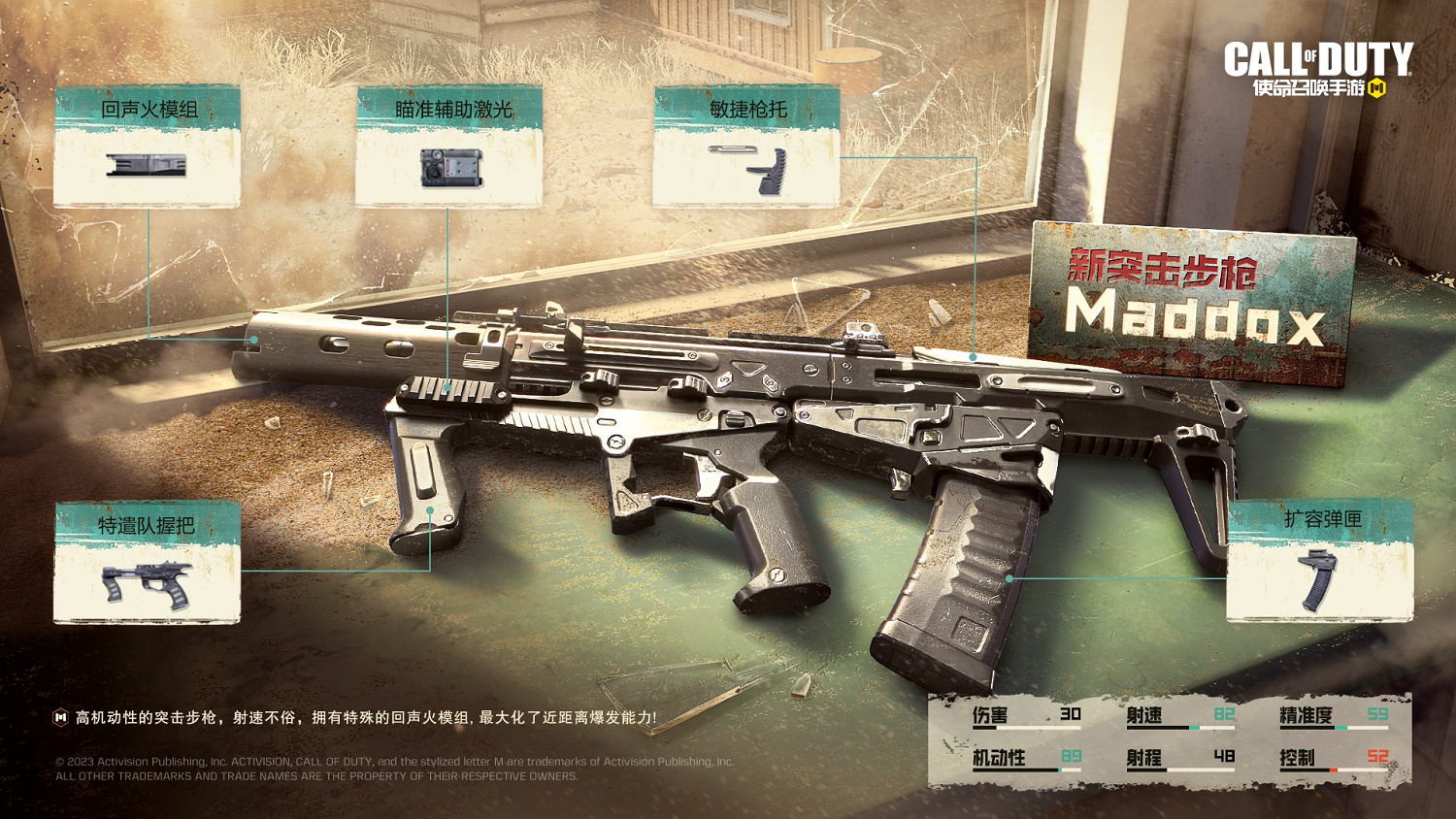 《決勝時刻：Mobile》Maddox怎麽樣 Maddox原型介紹