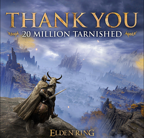 《艾爾登法環》全球出貨量目前已經突破2000萬份！