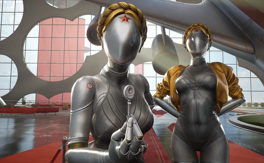 毫無瓶頸!泰國小哥低成本COS《原子之心》雙生舞伶 毫無瓶頸!泰國小哥低成本COS《原子之心》雙生舞伶