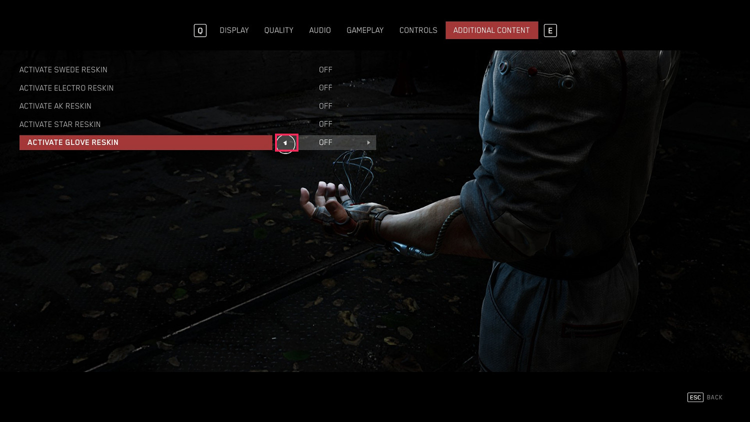 《原子之心》怎麽啟用皮膚？啟用禁用皮膚方法分享