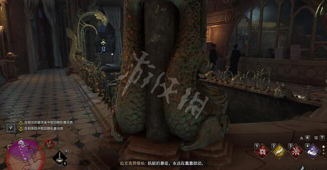 《霍格華茲的傳承》月亮背後的男人任務怎麽觸發？隱形獸雕像任務觸發方法