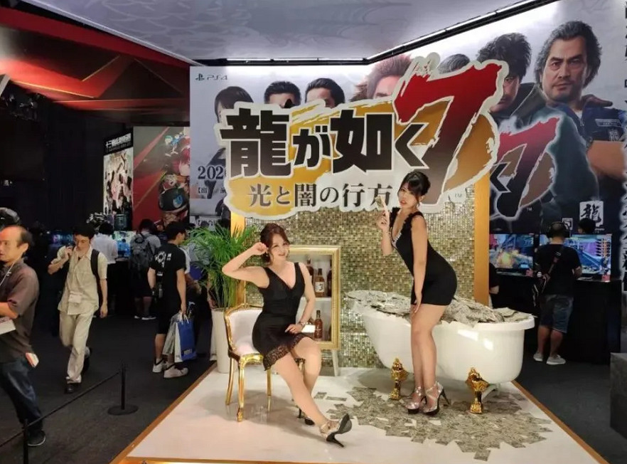 AV女優都參選的《人中之龍》夜店女郎,成了最強遊戲宣發