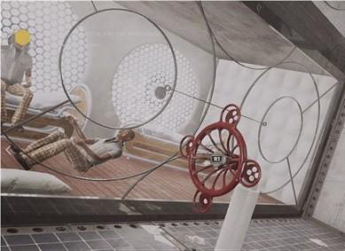 《原子之心》克萊爾的腿部部件在哪？旋轉空間謎題解法