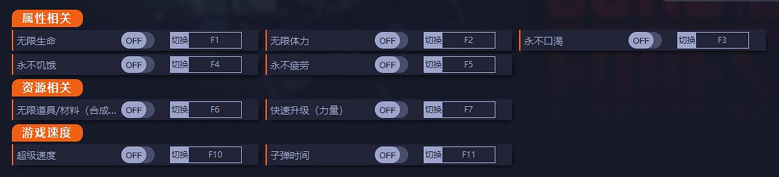 《森林之子 |Sons Of The Forest》一修大師九項修改器 《森林之子 |Sons Of The Forest》一修大師九項修改器