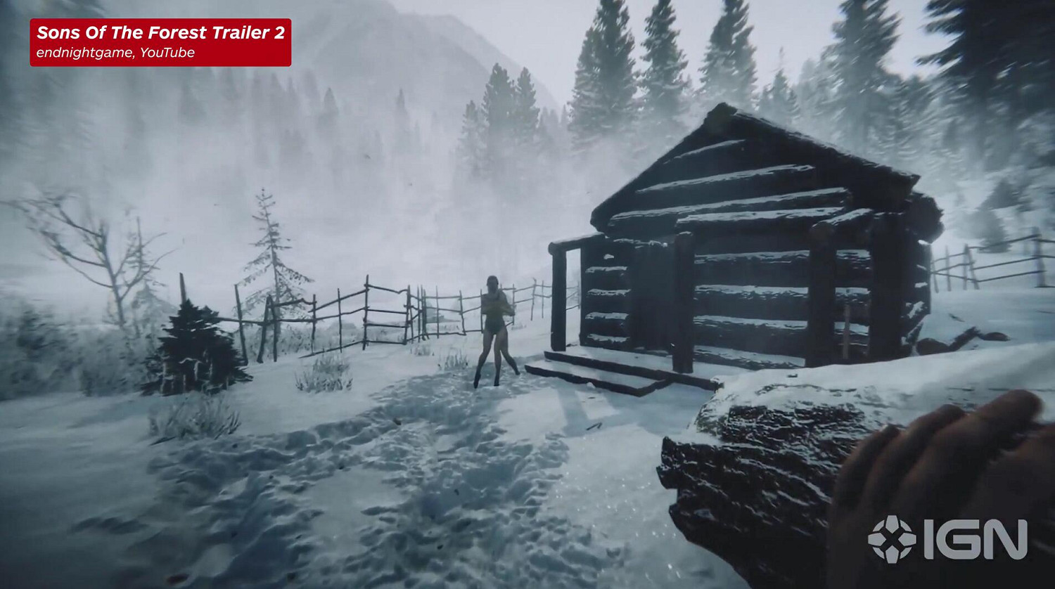 嬌羞女野人送福利?《森林之子》Steam發售 特別好評 嬌羞女野人送福利?《森林之子》Steam發售 特別好評