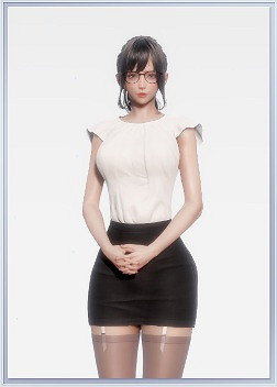 《ROOM Girl》人物卡灰絲短裙眼鏡老師分享 灰絲短裙眼鏡老師怎麽捏？