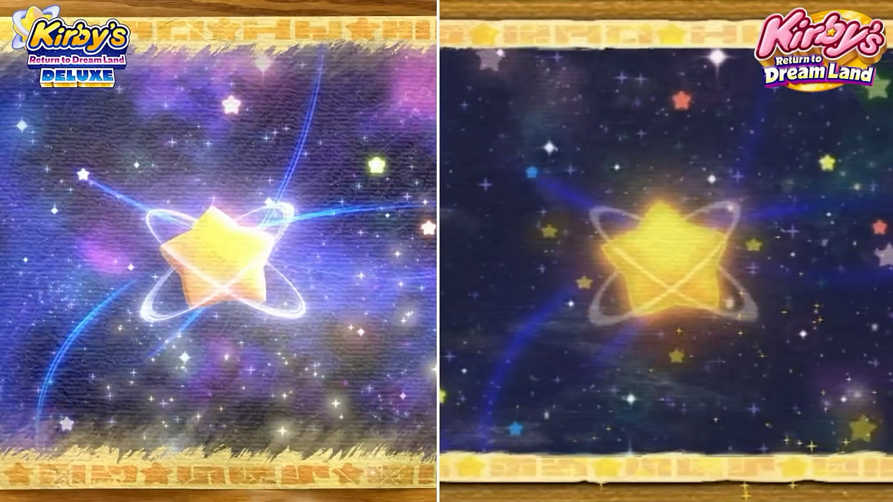 《星之卡比:重返夢幻島豪華版》與原版對比影像賞! 《星之卡比:重返夢幻島豪華版》與原版對比影像賞!