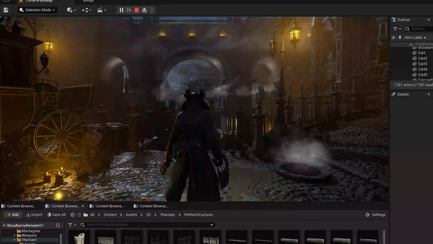 官方逼死同人！粉絲宣布自製虛幻5版《血源詛咒》