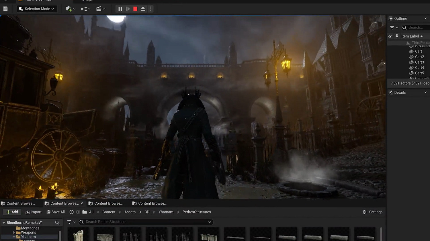 官方逼死同人！粉絲宣布自製虛幻5版《血源詛咒》