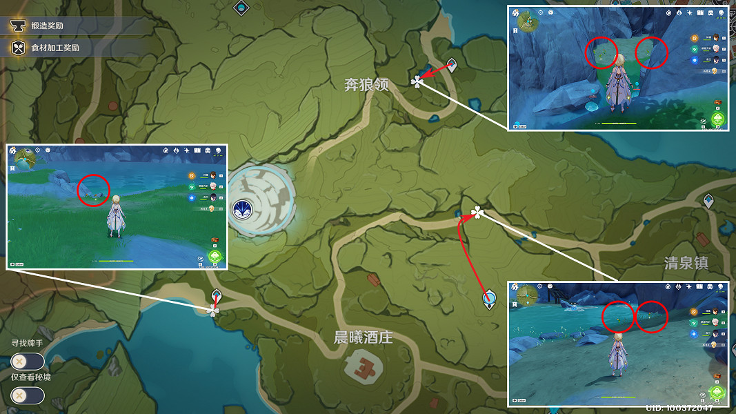 《原神》嘟嘟蓮地圖位置在哪？嘟嘟蓮採集路線推薦