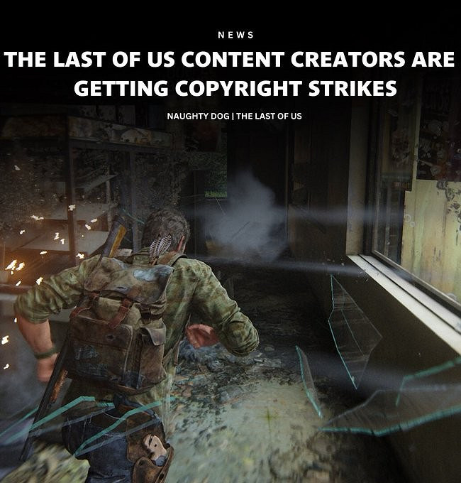 多位創作者稱《最後生還者》影片遭版權警告:美劇大火 多位創作者稱《最後生還者》影片遭版權警告:美劇大火