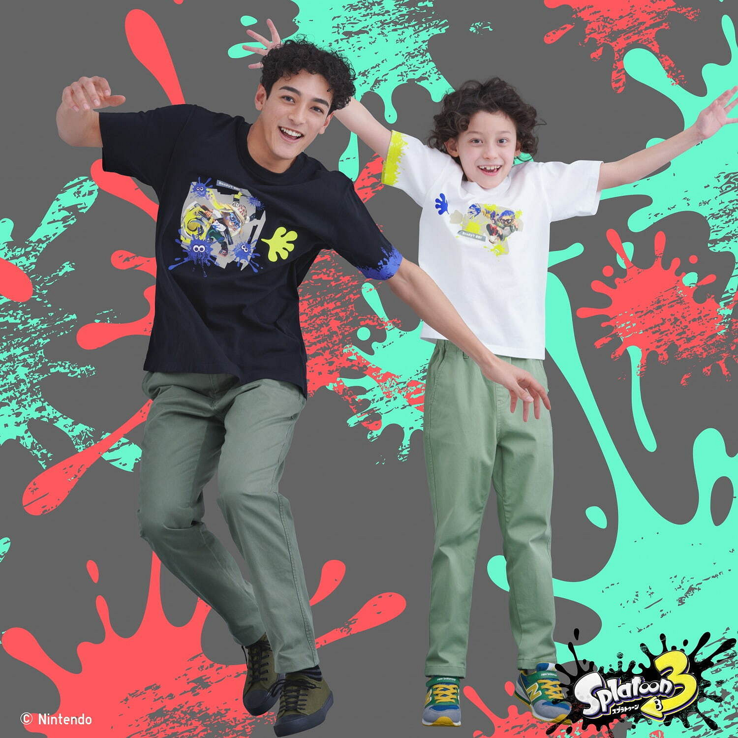 優衣庫連動《斯普拉遁3》T恤公布 日本地區3月24號上市