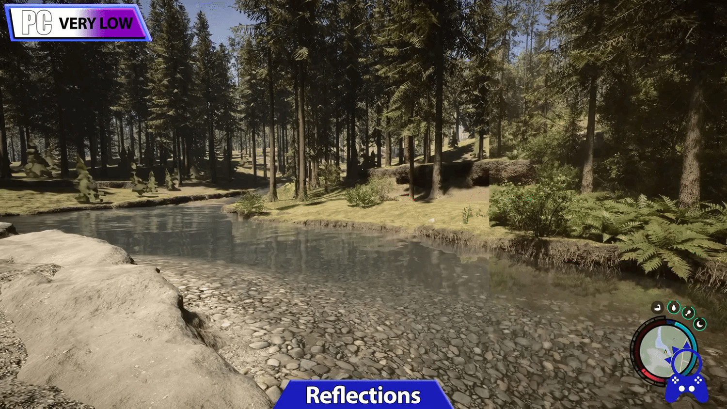 生存遊戲《森林之子》畫質特效對比:已開啟搶先體驗! 生存遊戲《森林之子》畫質特效對比:已開啟搶先體驗!